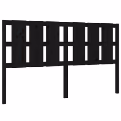 VidaXL 818009, Black, Pinewood, 1855 mm, 100 cm, 40 mm