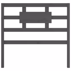 VidaXL 818027 headboard/footboard Grey - Additional view 4
