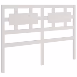 VidaXL 818036, White, Pinewood, 1405 mm, 100 cm, 40 mm