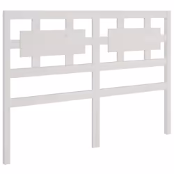 VidaXL 818051, White, Pinewood, 1655 mm, 100 cm, 40 mm