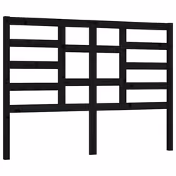 VidaXL 818134, Black, Pinewood, 1260 mm, 104 cm, 40 mm