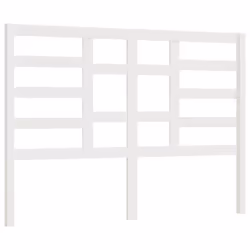 VidaXL 818141, White, Pinewood, 1460 mm, 104 cm, 40 mm