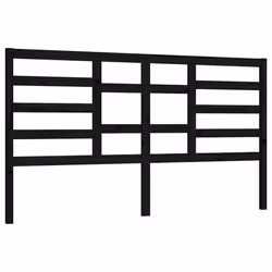 VidaXL 818159, Black, Pinewood, 1860 mm, 104 cm, 40 mm