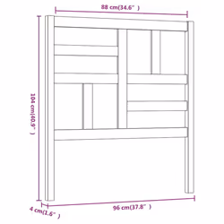 VidaXL 818170 headboard/footboard - Additional view 6