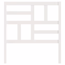 VidaXL 818171 headboard/footboard White - Additional view 4