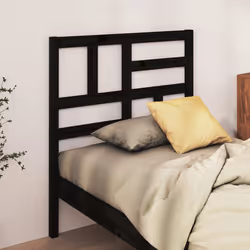 VidaXL 818174 headboard/footboard Black