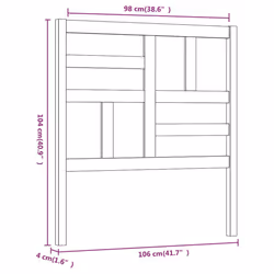 VidaXL 818175 headboard/footboard - Additional view 6