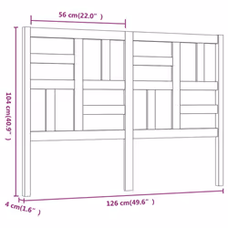 VidaXL 818180 headboard/footboard - Additional view 6