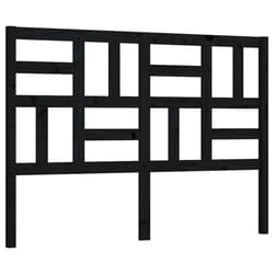 VidaXL 818184 headboard/footboard Black