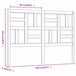 VidaXL 818190 headboard/footboard - Additional view 6