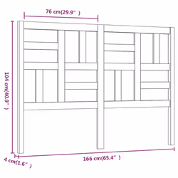 VidaXL 818200 headboard/footboard - Additional view 6