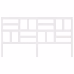 VidaXL 818206 headboard/footboard White - Additional view 4