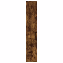 vidaXL Shoe Cabinet Engineered Wood Shoe Organiser Stand Rack Shoe Shelf Rack - smoked oak - Additional view 5