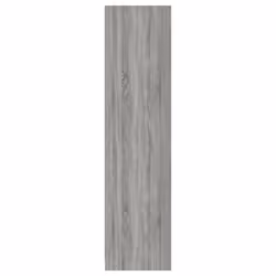 vidaXL Wardrobe Clothing Storage Hanger Clothes Cabinet Closet Engineered Wood - grey sonoma - Additional view 5