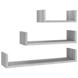 VidaXL 815262 shelve Wood Grey