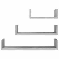 VidaXL 815262 shelve Wood Grey