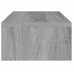 vidaXL Monitor Stand with a Storage Shelf Chipboard TV Stand Multi Colours - grey sonoma - Additional view 6