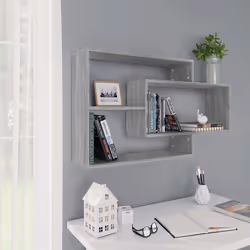 VidaXL 815289 shelve Wood Grey