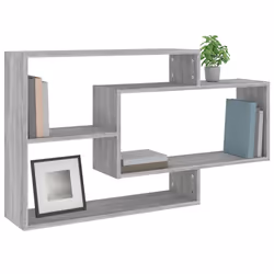 VidaXL 815289 shelve Wood Grey - Additional view 5