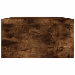 vidaXL Monitor Stand Screen Display Computer Desktop Laptop Engineered Wood - smoked oak - Additional view 5