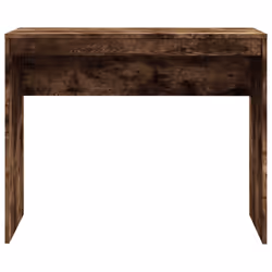 vidaXL Desk Computer Table Workstation Writing Working Desk Engineered Wood - smoked oak - Additional view 5