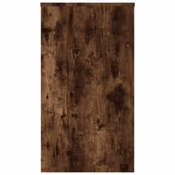 vidaXL Desk Computer Table Workstation Writing Working Desk Engineered Wood - smoked oak - Additional view 6