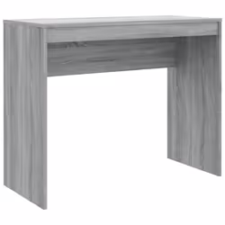 vidaXL Desk Computer Table Workstation Writing Working Desk Engineered Wood - grey sonoma