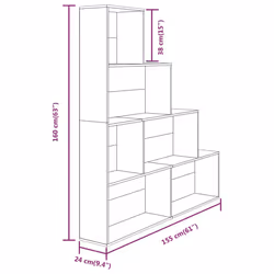 VidaXL 815360 living room bookcase - Additional view 8
