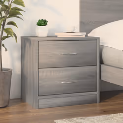 VidaXL 815407 nightstand/bedside table Oak