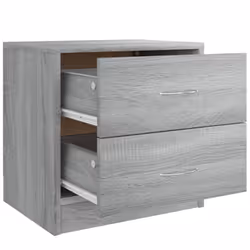 VidaXL 815407 nightstand/bedside table Oak - Additional view 6