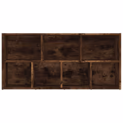 vidaXL Book Cabinet Highboard Book Rack Display Storage Shelf Engineered wood - smoked oak - Additional view 10