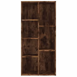 vidaXL Book Cabinet Highboard Book Rack Display Storage Shelf Engineered wood - smoked oak - Additional view 6