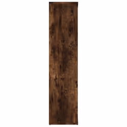vidaXL Book Cabinet Highboard Book Rack Display Storage Shelf Engineered wood - smoked oak - Additional view 7