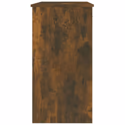 vidaXL Desk Workstation Corner Office Table Computer Desk Engineered Wood - smoked oak - Additional view 5