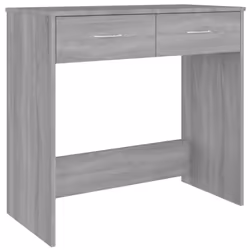 vidaXL Desk Workstation Corner Office Table Computer Desk Engineered Wood - grey sonoma