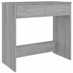 vidaXL Desk Workstation Corner Office Table Computer Desk Engineered Wood - grey sonoma