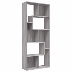 VidaXL 815502, Grey, Oak, Wood, Wood, 670 mm, 240 mm, 1610 mm
