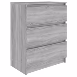 vidaXL Sideboard Engineered Wood Storage Side Cabinet Furniture Multi Colours - grey sonoma
