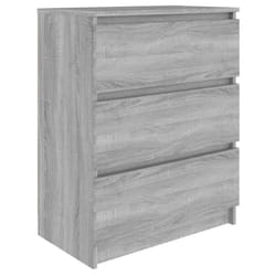 vidaXL Sideboard Engineered Wood Storage Side Cabinet Furniture Multi Colours - grey sonoma