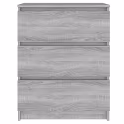 vidaXL Sideboard Engineered Wood Storage Side Cabinet Furniture Multi Colours - grey sonoma