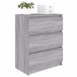 vidaXL Sideboard Engineered Wood Storage Side Cabinet Furniture Multi Colours - grey sonoma - Additional view 7