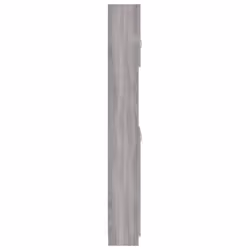 vidaXL Bathroom Cabinet Cupboard Storage Rack Washer Shelf Engineered Wood - grey sonoma - Additional view 8