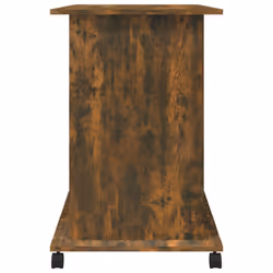 vidaXL Computer Desk Chipboard PC Laptop Table Desk Workstation Multi Colours - smoked oak - Additional view 7