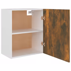 ) vidaXL Kitchen Cabinet Home Storage Shelf Organiser Cupboard Engineered Wood - Smoked oak, 50 x 31 x 60 cm (W x D x H - Additional view 6