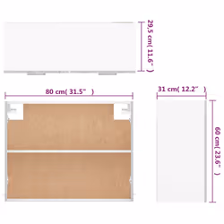vidaXL Kitchen Cabinet Home Storage Shelf Organiser Cupboard Engineered Wood - grey sonoma - Additional view 4