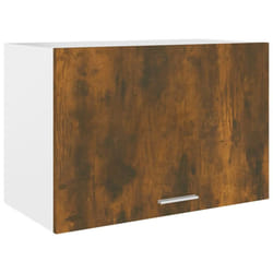 vidaXL Kitchen Cabinet Home Storage Shelf Organiser Cupboard Engineered Wood - smoked oak