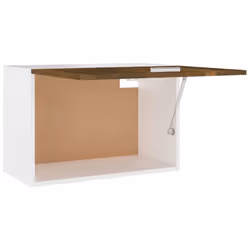 vidaXL Kitchen Cabinet Home Storage Shelf Organiser Cupboard Engineered Wood - smoked oak - Additional view 7