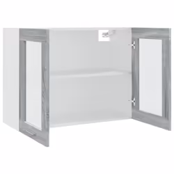 ) vidaXL Kitchen Cabinet Home Storage Shelf Organiser Cupboard Engineered Wood - Grey sonoma, 80 x 31 x 60 cm (W x D x H - Additional view 5