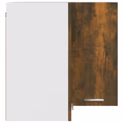 vidaXL Kitchen Cabinet Home Storage Shelf Organiser Cupboard Engineered Wood - Smoked oak - Additional view 7