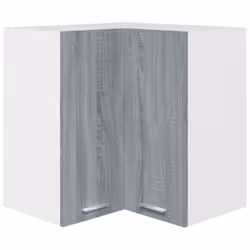 vidaXL Kitchen Cabinet Home Storage Shelf Organiser Cupboard Engineered Wood - Grey sonoma
